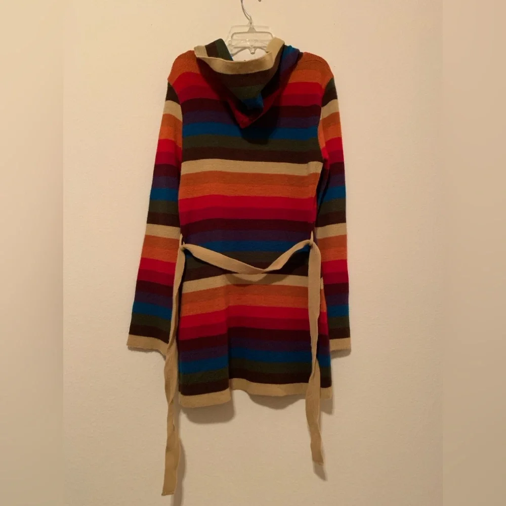 Rainbow Cardigan Hoodie - Picture 3 of 5